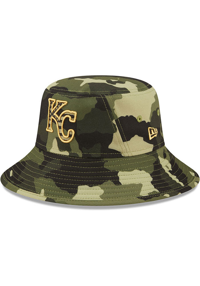 New Era Men's Green St. Louis Cardinals 2023 Armed Forces Day Bucket Hat - Green