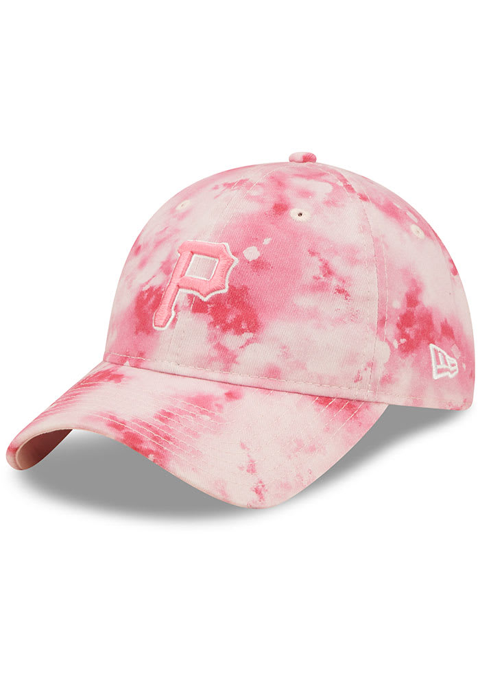 New Era Pittsburgh Pirates Pink 2022 Mothers Day W 9TWENTY Womens Adjustable Hat