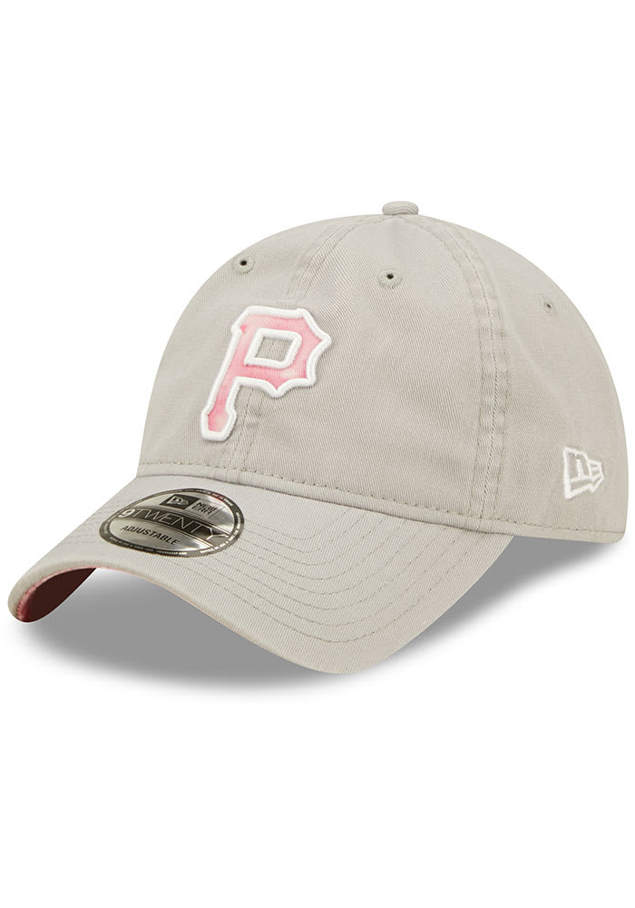 New Era Pittsburgh Pirates 2022 Mothers Day 9TWENTY Adjustable Hat - Grey