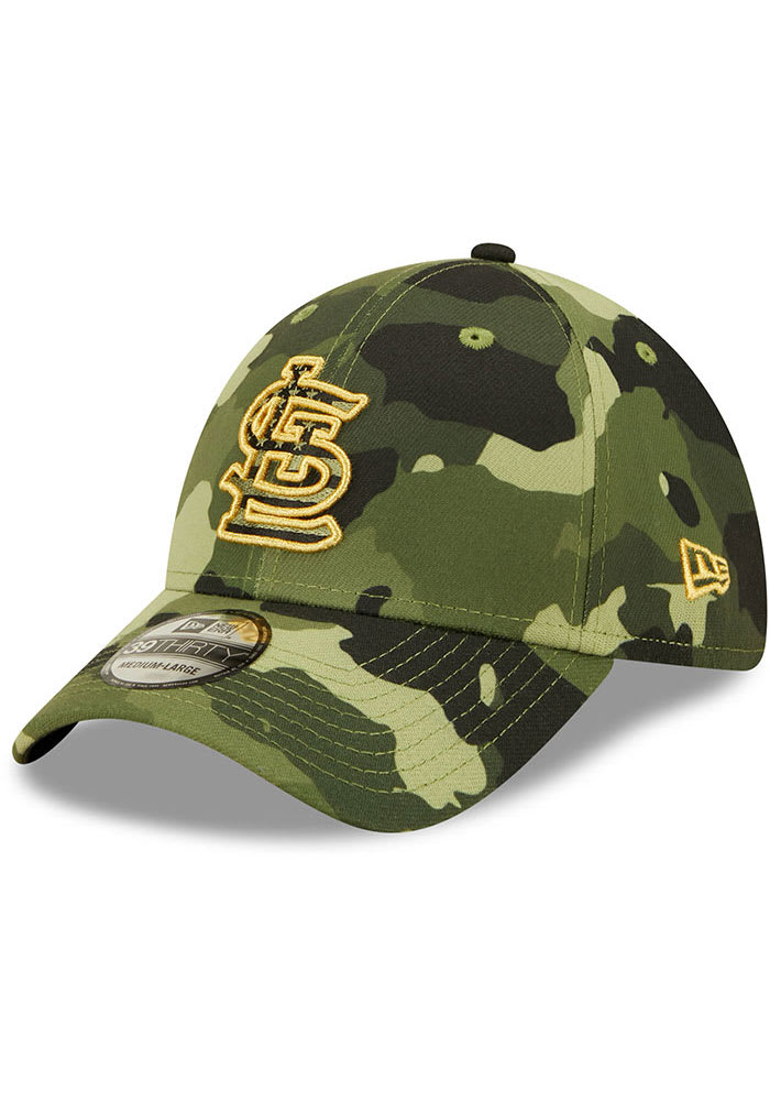 Men's St. Louis Cardinals New Era Green 2023 Armed Forces Day