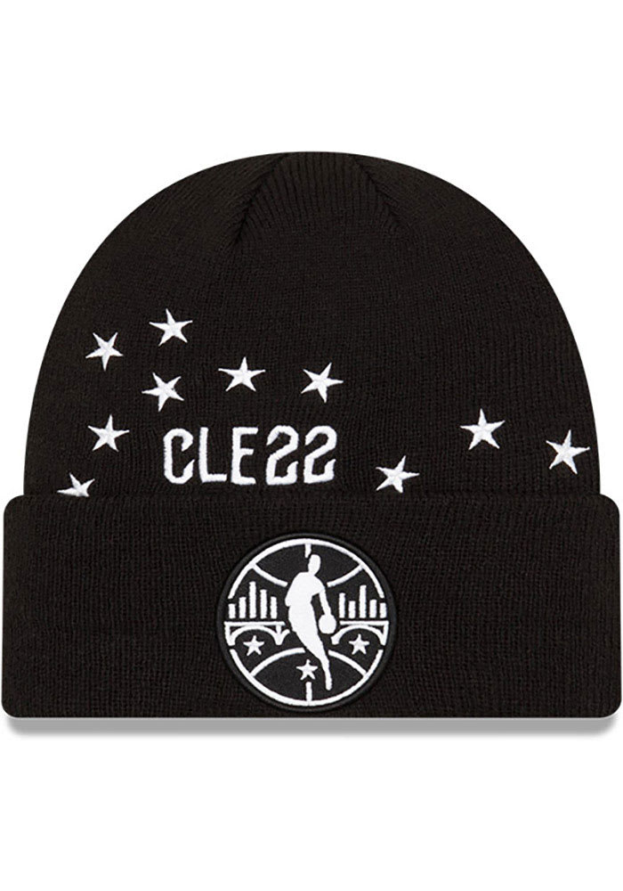 New Era Cleveland Cavaliers Black 2022 All-Star Game City Mens Knit Hat