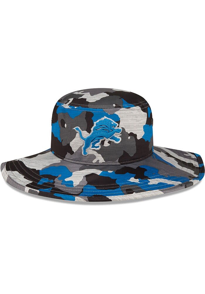 Detroit Lions 47 Brand Gray Panama Bucket Hat