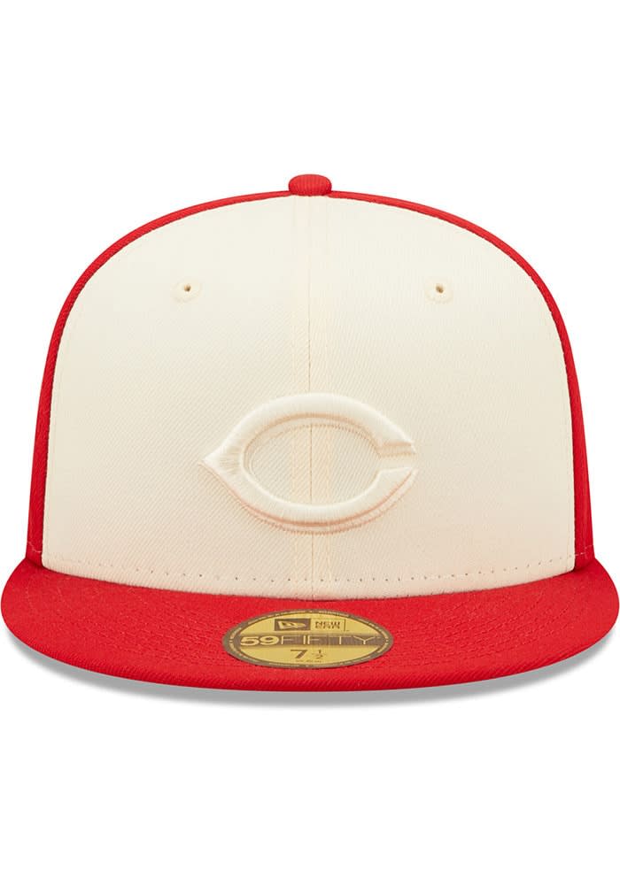 New Era Cincinnati Reds Mens Red TONAL 2 TONE 5950 Fitted Hat