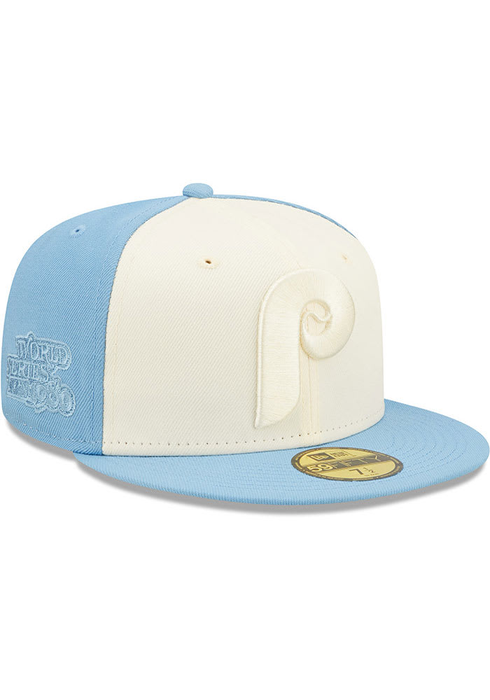 Philadelphia Phillies New Era 59FIFTY Fitted Hat - Light Blue