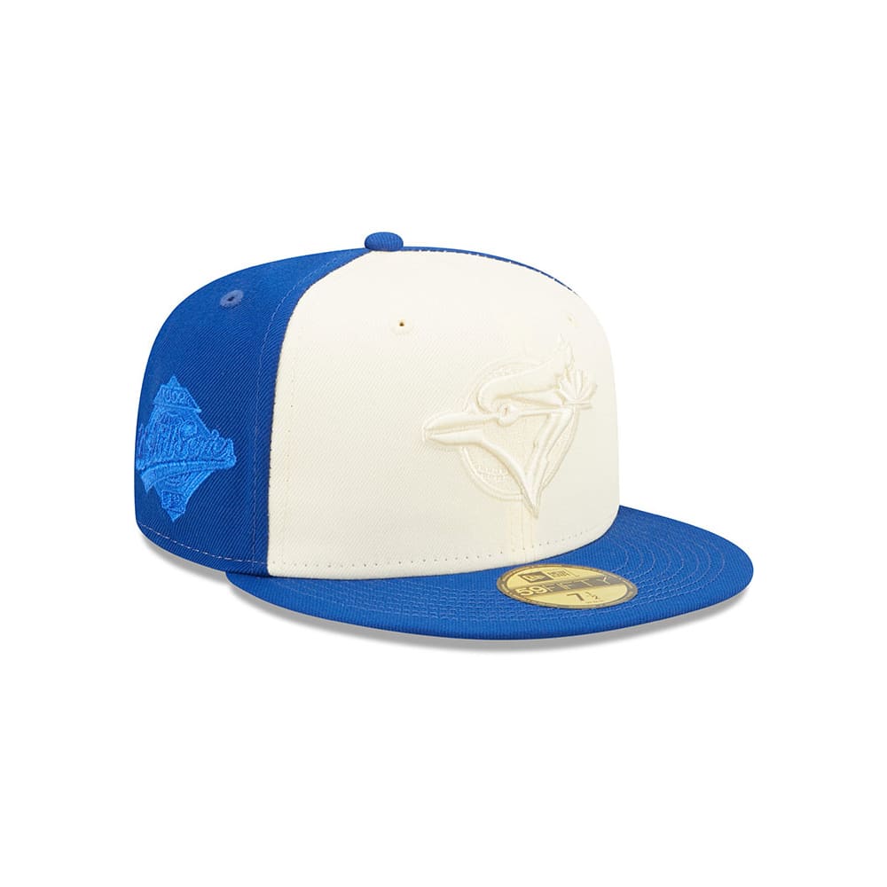 New Era Creighton Bluejays Blue 59FIFTY Fitted Hat, Blue, POLYESTER, Size 7 7/8, Rally House
