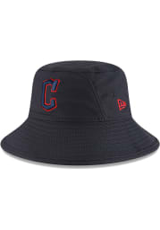 New Era Cleveland Guardians Navy Blue 2022 Batting Practice Mens Bucket Hat