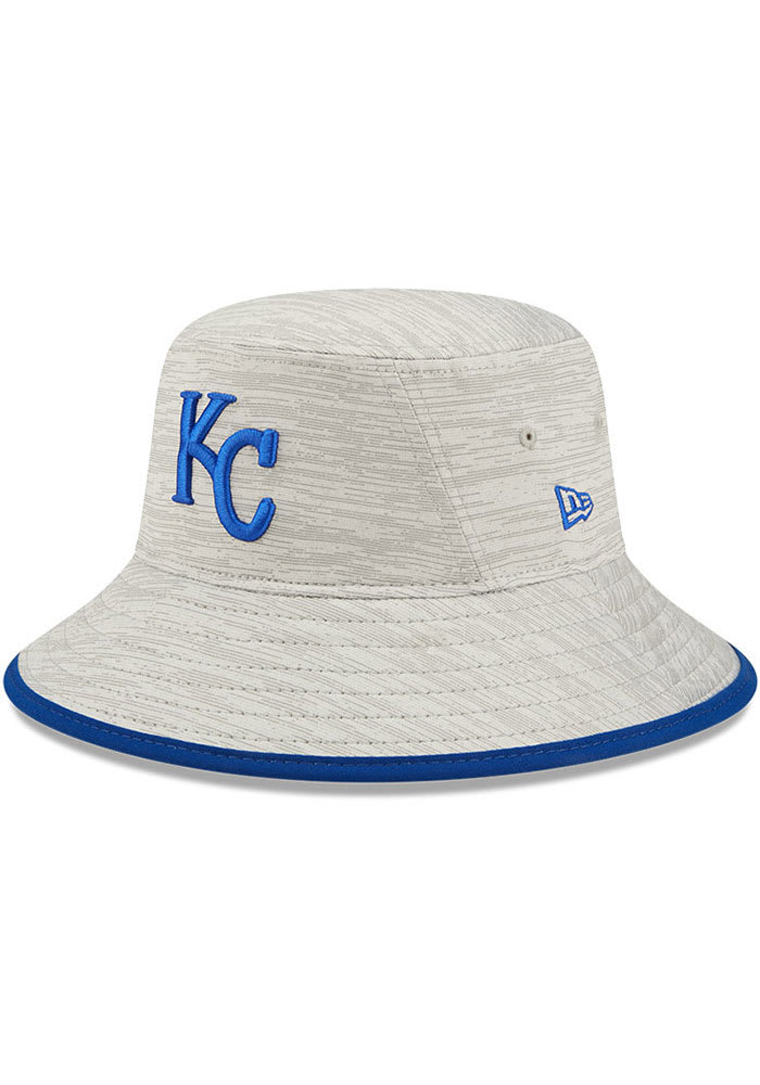 New Era Kansas City Royals Grey Distinct Mens Bucket Hat