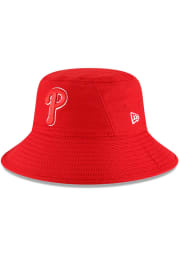 New Era Philadelphia Phillies Blue 2022 Batting Practice Mens Bucket Hat