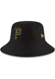 New Era Pittsburgh Pirates Black 2022 Batting Practice Mens Bucket Hat