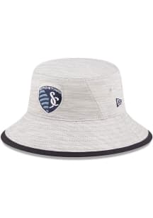 New Era Sporting Kansas City Grey Distinct Mens Bucket Hat