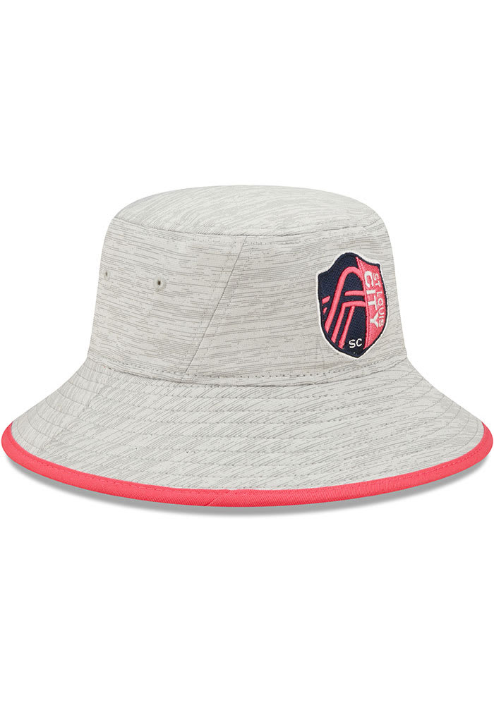 New Era St Louis City SC Grey Distinct Bucket Hat