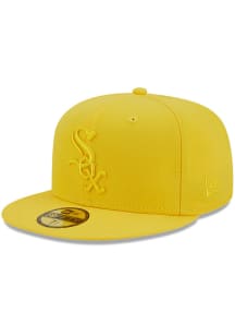 New Era Chicago White Sox Mens Yellow Color Pack 59FIFTY Fitted Hat