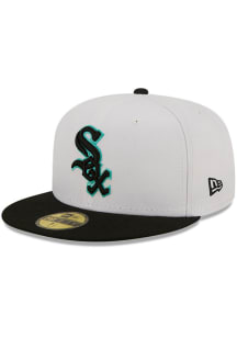 New Era Chicago White Sox Mens White 2T Color Pack 59FIFTY Fitted Hat