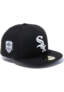 New Era Chicago White Sox Mens Black City Side 59FIFTY Fitted Hat