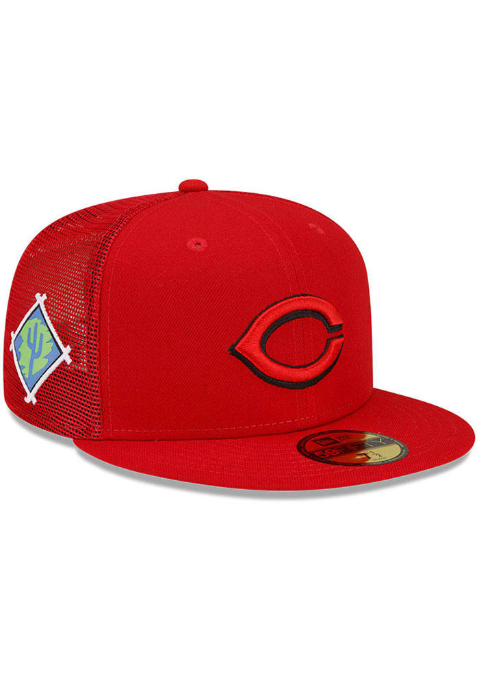 Cincinnati Reds New Era 5950 Fitted Hat - Alt 2 - Camo