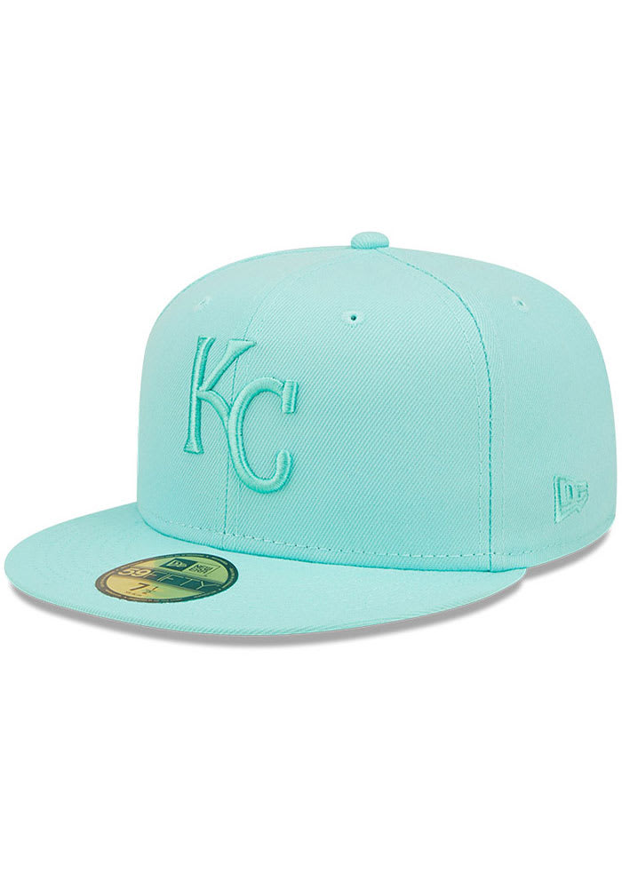 Kansas City Royals Mens Color Pack 59FIFTY BLUE New Era Fitted Hat