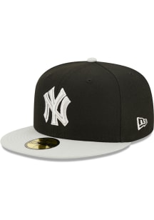 New Era New York Yankees Mens Black 2T Color Pack 59FIFTY Fitted Hat