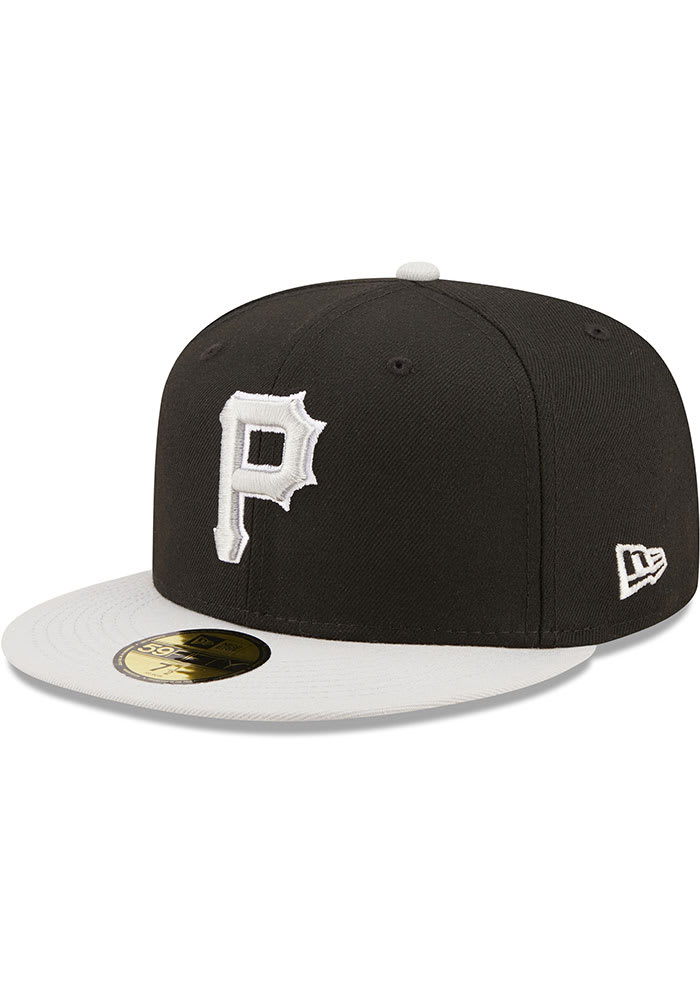 New Era Pittsburgh Pirates Mens Black 2T Color Pack 59FIFTY Fitted Hat