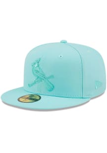 New Era St Louis Cardinals Mens Blue Color Pack 59FIFTY Fitted Hat