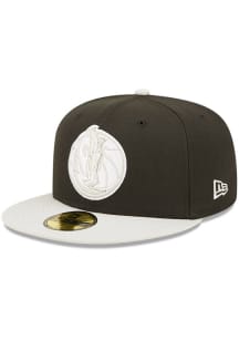 New Era Dallas Mavericks Mens Black 2T Color Pack 59FIFTY Fitted Hat