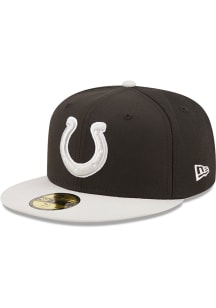 New Era Indianapolis Colts Mens Black 2T Color Pack 59FIFTY Fitted Hat