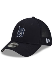 New Era Detroit Tigers Mens Navy Blue 2022 Batting Practice 39THIRTY Flex Hat