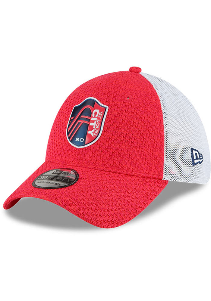 St Louis City SC 2022 Kick Off 39THIRTY Red New Era Flex Hat