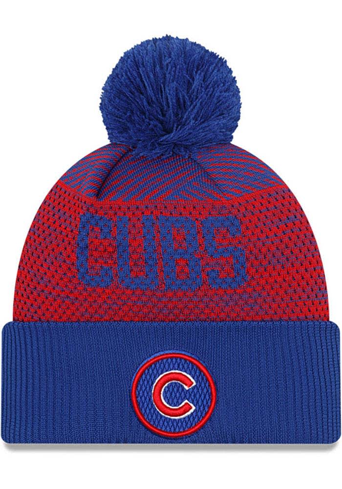 New Era Chicago Cubs Blue 2022 AC Sport Mens Knit Hat