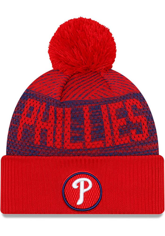 New Era Philadelphia Phillies Red 2022 AC Sport Mens Knit Hat