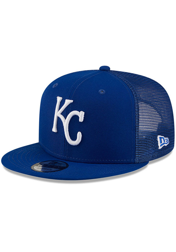 New Era Kansas City Royals Blue Classic Trucker 9FIFTY Mens Snapback Hat