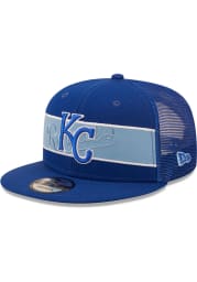 New Era Kansas City Royals Navy Blue Tonal Band 9FIFTY Mens Snapback Hat