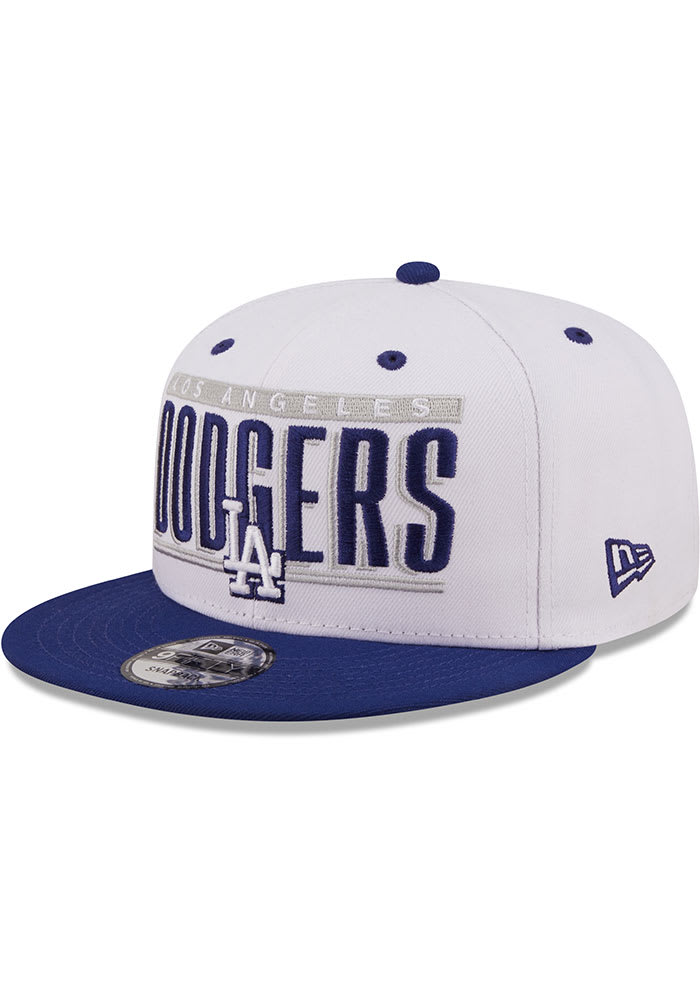 New Era Los Angeles Dodgers White Retro Title 9FIFTY Mens Snapback Hat