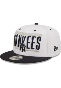 New Era New York Yankees White Retro Title 9FIFTY Mens Snapback Hat