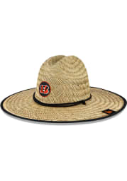 New Era Cincinnati Bengals Tan 2022 Training Camp Straw Mens Bucket Hat