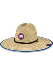 New Era New York Giants Tan 2022 Training Camp Straw Mens Bucket Hat