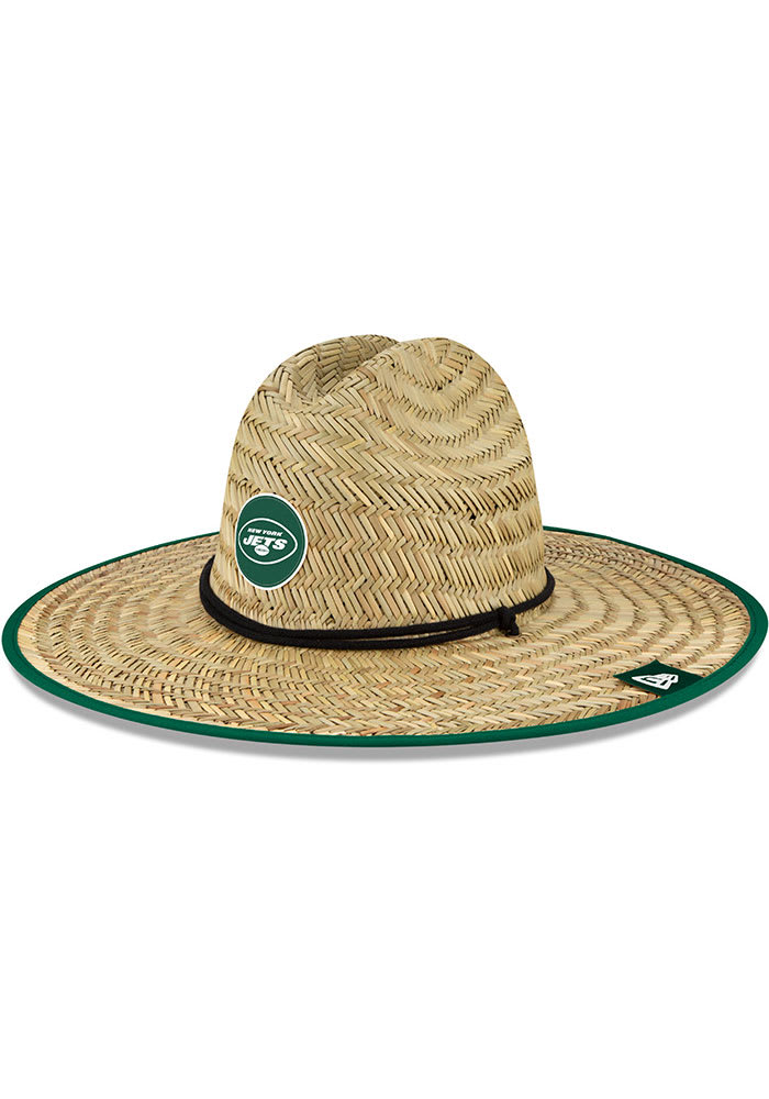 New York Jets On Field 2022 Summer Training Straw Hat