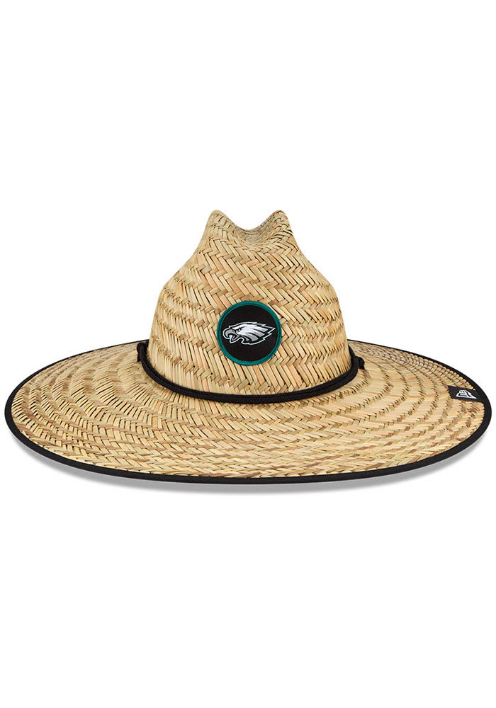 Philadelphia Eagles Mens Bucket Hat, Eagles Fishing Hats, Straw