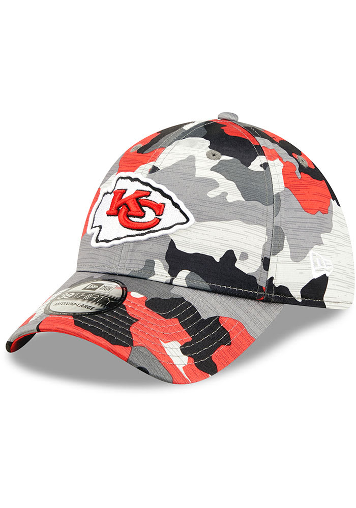 Youth Kansas City Chiefs New Era Camo 2022 NFL Training Camp Official  9FORTY Adjustable Hat