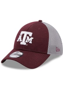 New Era Texas A&amp;M Aggies Mens Maroon Shadow Neo 39THIRTY Flex Hat