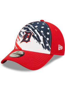 New Era Detroit Tigers 2022 4th of July 9FORTY Adjustable Hat - Red