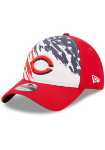 New Era Cincinnati Reds 2022 4th of July 9TWENTY Adjustable Hat - Red