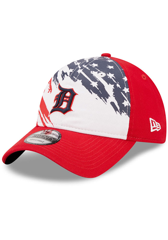 Detroit Tigers New Era 4th of July Bucket Hat - Red