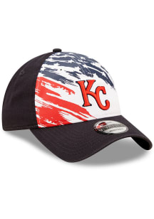 New Era Kansas City Royals 2022 4th of July 9TWENTY Adjustable Hat - Navy Blue