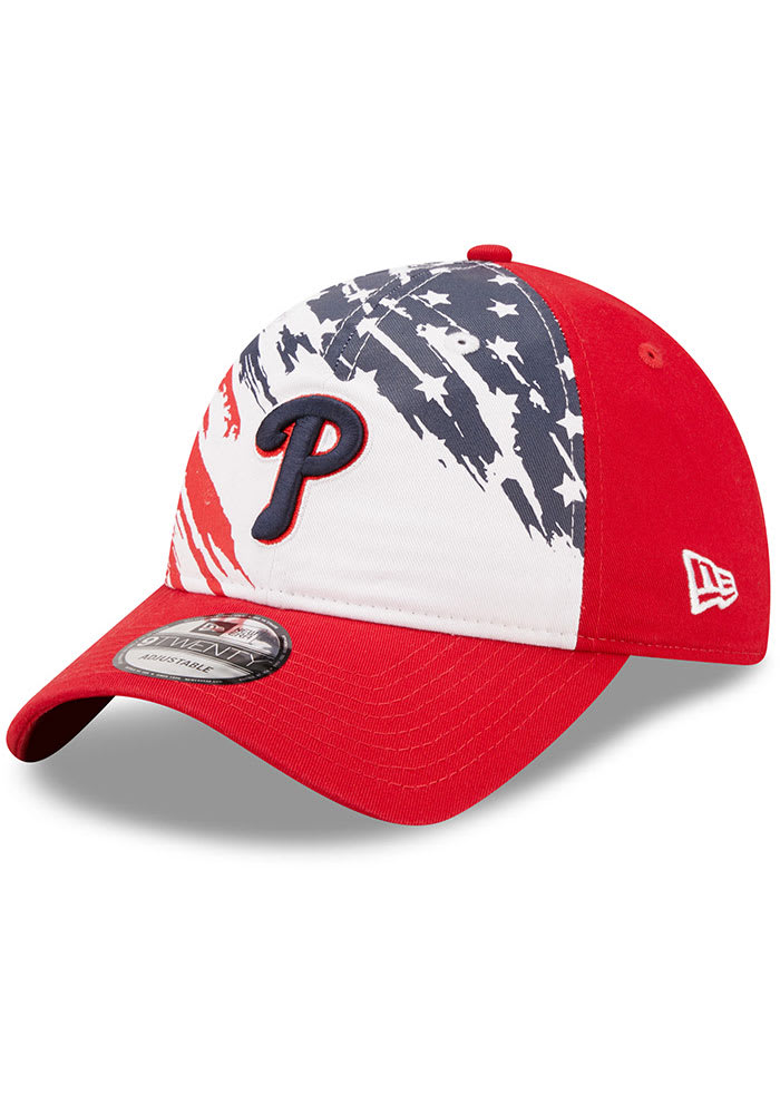 New Era Philadelphia Phillies 2022 4th of July 9TWENTY Adjustable Hat - Red