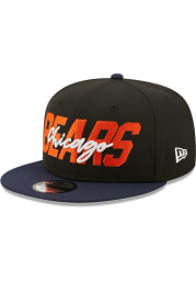 New Era Chicago Bears Black 2022 NFL Draft 9FIFTY Mens Snapback Hat