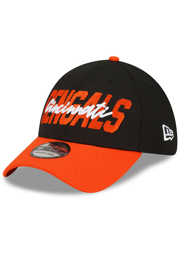 Cincinnati Bengals New Era Black/Orange 2022 NFL Draft 39THIRTY