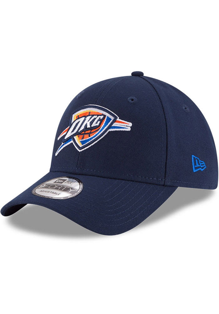 New Era Oklahoma City Thunder The League 9FORTY Adjustable Hat - Blue