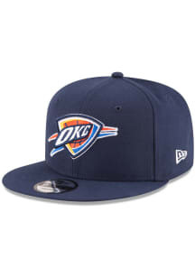 New Era Oklahoma City Thunder Blue NBA20 9FIFTY Mens Snapback Hat