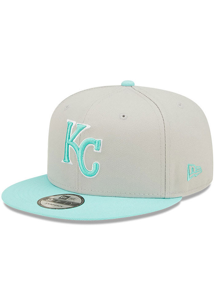 New Era Kansas City Royals Silver 2T Tonal Pack 9FIFTY Mens Snapback Hat