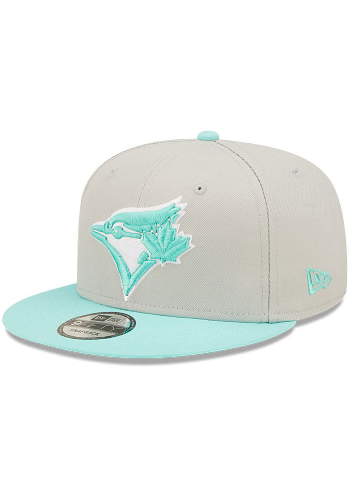 New Era Toronto Blue Jays Silver 2T Tonal Pack 9FIFTY Mens Snapback Hat